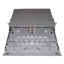 Patch Panel óptico 19" 24 SC simplex, ABS blanco – Vacío