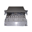 Patch Panel óptico 19" 48 SC simplex, ABS Blanco - Vacío