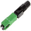 Conector rápido 09/125 SC/APC Simplex para cable plano  FTTH MOQ/MPQ