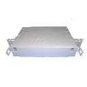 Patch Panel óptico 19" 48 SC simplex, ABS Blanco - Vacío