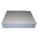 Patch Panel óptico 19" 48 SC simplex, Marfil Acero – Vacío