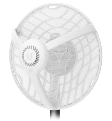 Radio Airfiber de 60 Ghz con antena integrada, sincronizacion GPS y redundancia en 5Ghz para una distancia máxima de 12 Km