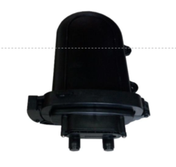 [CABLIX-OSCV-24A] Mufa de Fibra Óptica vertical 24 fibras capacidad - 1X24 Bandeja de empalme - carga 09 SC Simplex adaptador -   1:8 Splitter - Puerto de entrada/salida 02X15mm& 02X13mm - Puerto de colocación 08X2*3mm