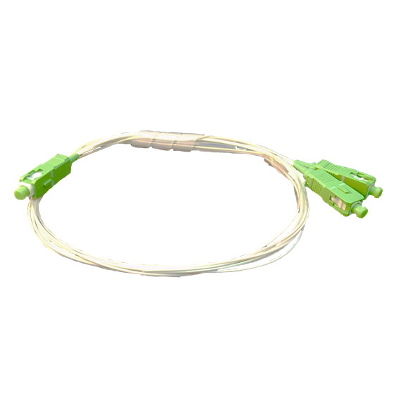 [CABLIX-OSP9-06102A 82NB] [CABLIX-OSP9-06102A 82NB] Optico SPLITTER 1*2 -No Balanceado - 80/20- Single Mode SC conector/APC - 01metro