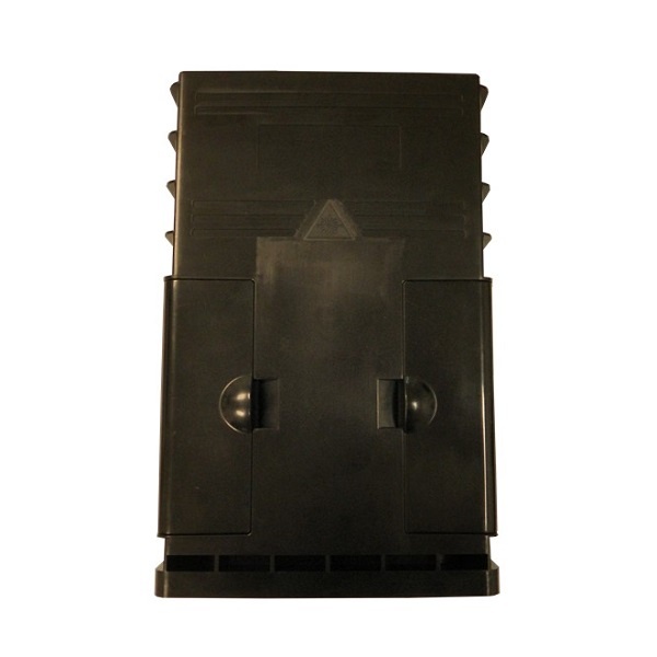 [CABLIX-OTB-0616AOHDK] [CABLIX-OTB-0616AOHDK] Caja de terminación de fibra óptica ABS Plástico para empalme de 16 fibras, admite hasta 18 fibras SIMPLEX SC - Hasta 2X 1:8 Splitter - In/Out- 02X 6 ~ 11mm más óvalo 02X 6~18mm Puertos más puerto de caída 16X 2*3mm - Negro - IP65 Interior / Exterior - Despoblado utilizado para montar en la pared y montado en postes.
