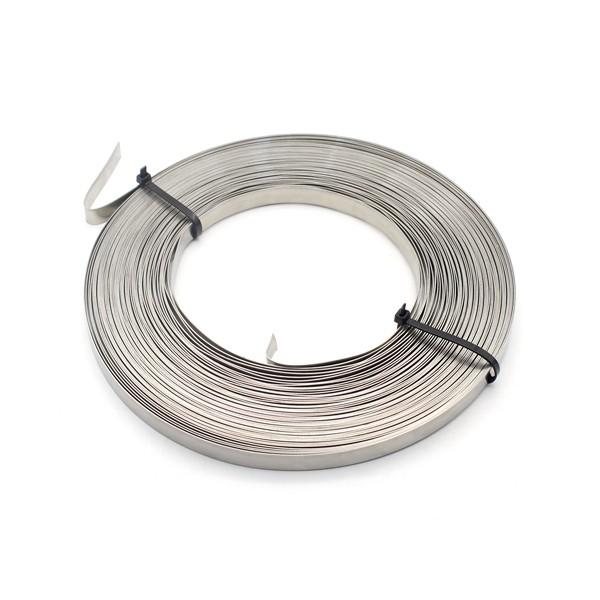 [CABLIX-OFT-S201 NP] Correa de acero inoxidable 03 20mmX0,7mmX30meters