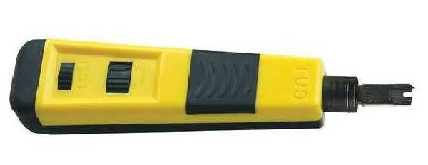 [CABLIX-MTC-PDB02] Herramienta profesional de impacto (Ponchadora) para jack RJ45