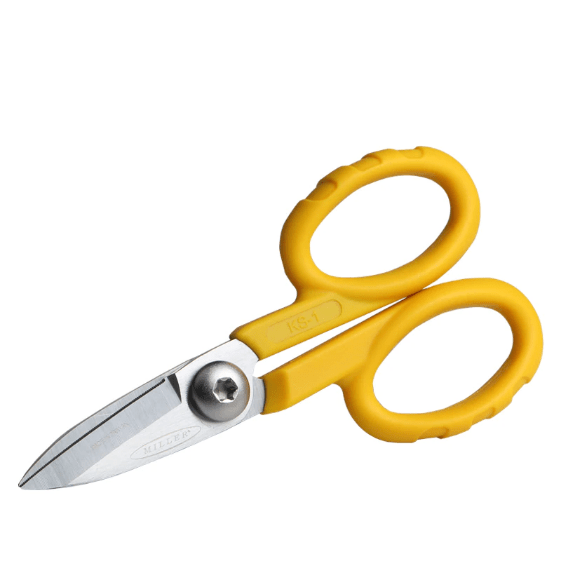 Tijeras Diseño Ergonómico - 185 mm HRC 53+_2 Acero Inoxidable - Cuchilla Tickness 4.0 mm
