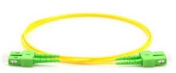 [CABLIX-OP9-06 10A] Patch Cord 09/125 SC/APC-SC/APC Duplex  1.0M/2,0mm