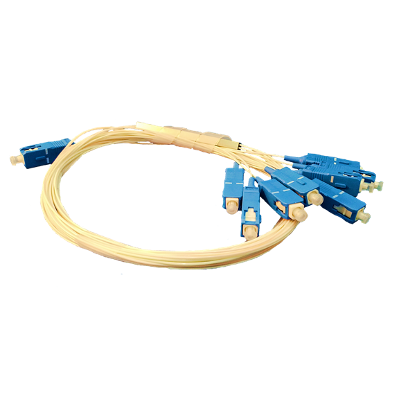 [CABLIX-OSP9-06108U] [CABLIX-OSP9-06108U] Optico SPLITTER 1*8 Single Mode SC conector/UPC - 01metro
